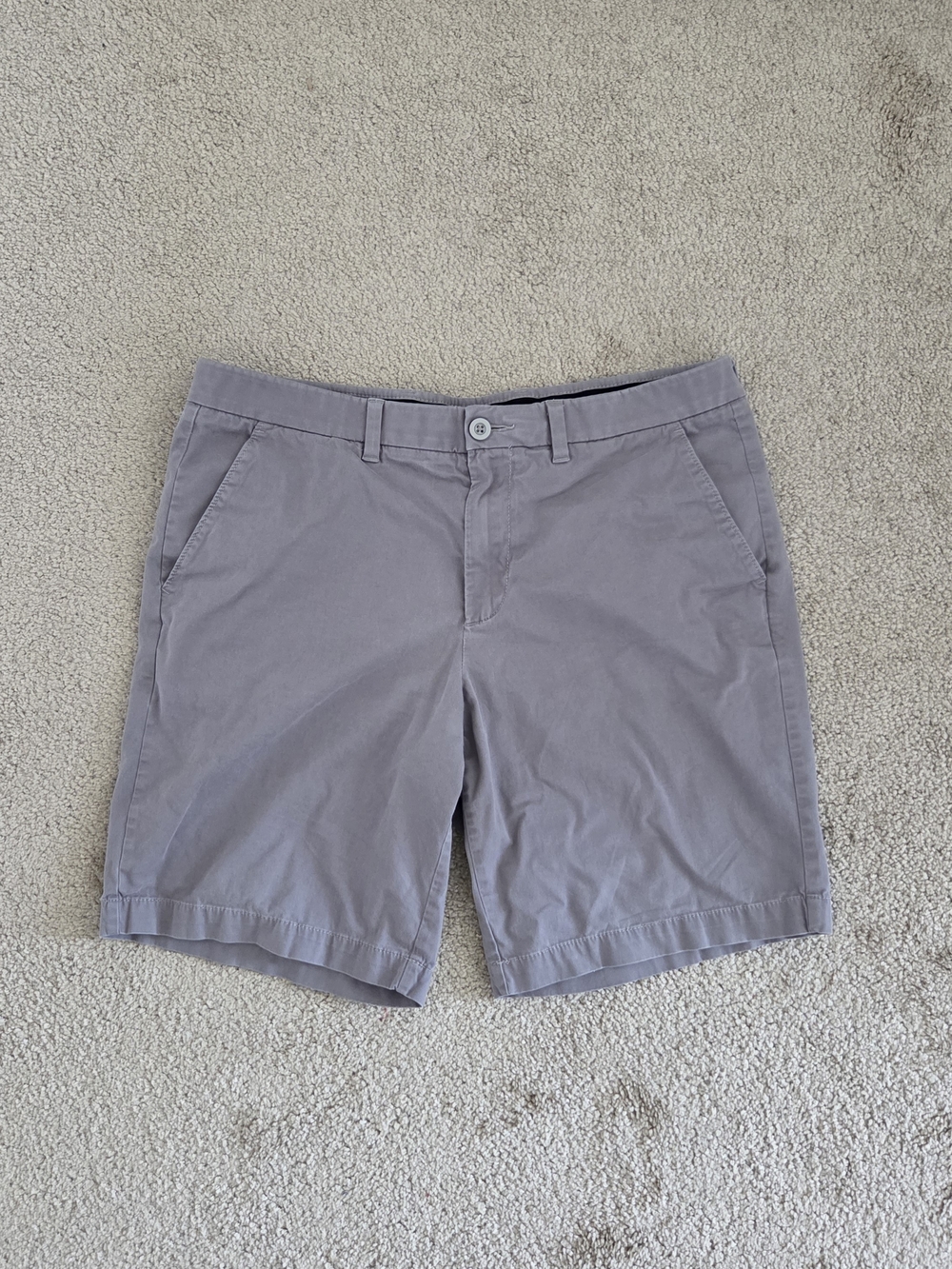 APT.9 Gray Casual Chino Shorts Men's 36